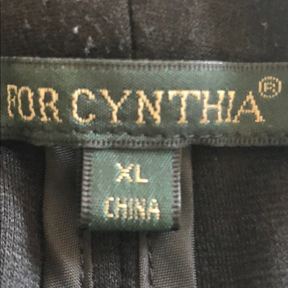 For Cynthia Jacket Black w/ Zipper Front Pockets XL - Picture 4 of 6